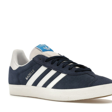 Adidas Gazelle Preloved Ink IG6212, trois-quarts avant extérieur