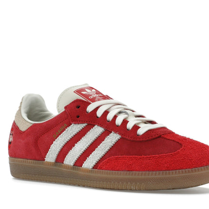 Adidas Samba OG Talchum Pack Scarlet IG8905, trois-quarts avant extérieur