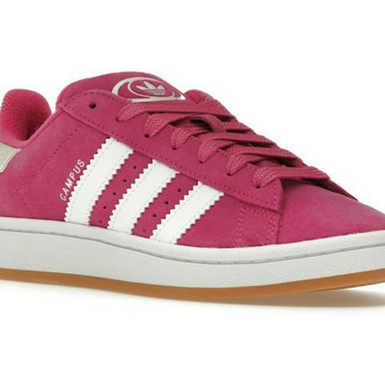 Adidas Campus 00s Semi Lucid Fuchsia IG9156, trois-quarts avant extérieur