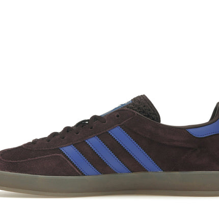 Adidas Gazelle Indoor Shadow Maroon Semi Lucid Blue IG9980, profil intérieur