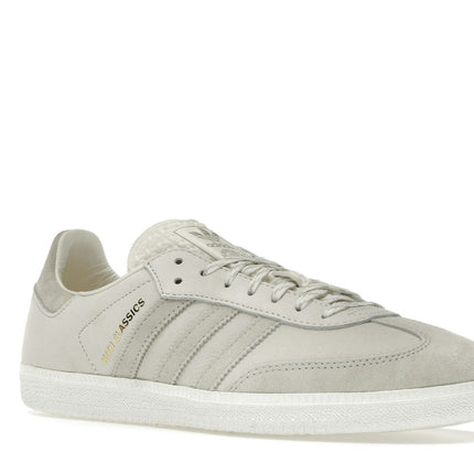 Adidas Samba OG Kith Classics White Orbit Grey IH0090, trois-quarts avant extérieur