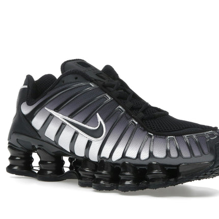 Nike Shox TL Fade Off Noir White IH1336-002, trois-quarts avant extérieur
