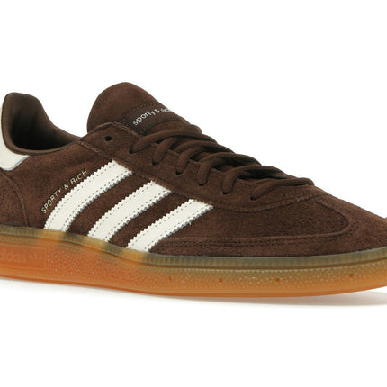 Adidas Handball Spezial Sporty & Rich Brown IH2612, trois-quarts avant extérieur