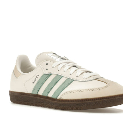 Adidas Samba OG Hazy Green IH2752, trois-quarts avant extérieur