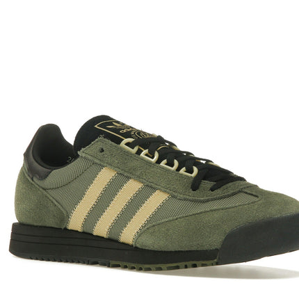 Adidas SL83 SPZL C.P. Company Dust Green IH3306, trois-quarts avant extérieur