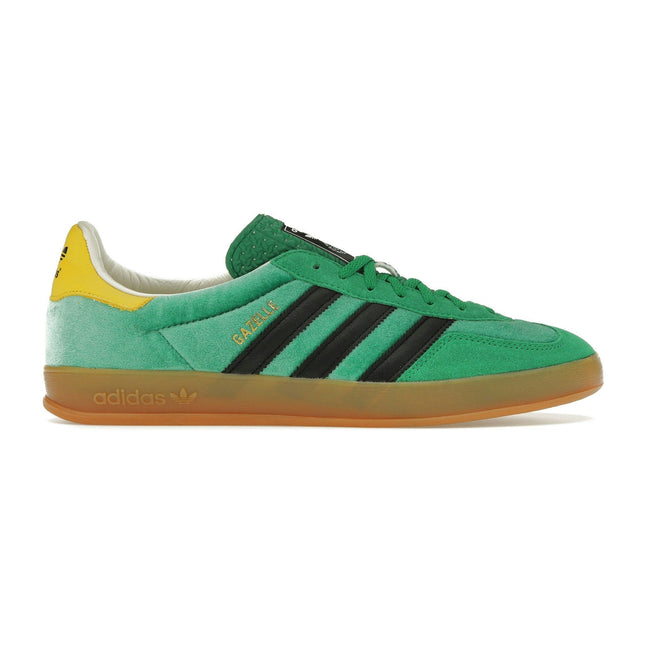 Adidas Gazelle Indoor Green Yellow IH3310, vue principale