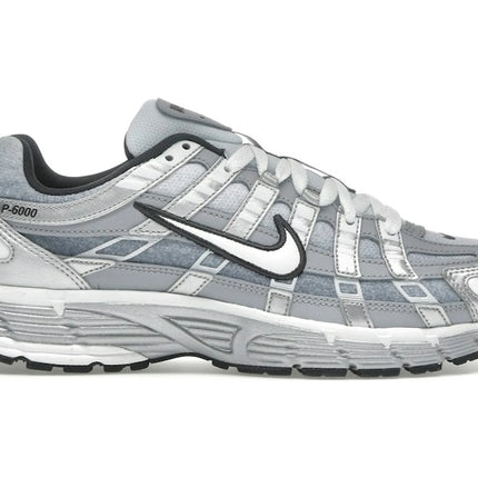 Nike P-6000 Metallic Silver Summit White-Wolf Grey IH4465-095, vue principale