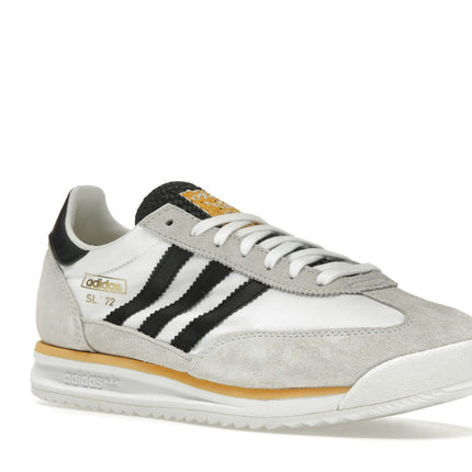 Adidas SL 72 RS White Black Spark IH4823, trois-quarts avant extérieur