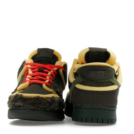 Nike Dunk Low Cactus Plant Flea Market Swamp Sponge Sequoia IH5094-300, paire vue avant et arrière