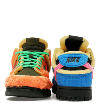 Nike Dunk Low Cactus Plant Flea Market Swamp Sponge Photo Blue IH5094-400, paire vue avant et arrière