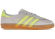 Adidas Gazelle Indoor Silver Dawn Solar Yellow IH5492, vue principale