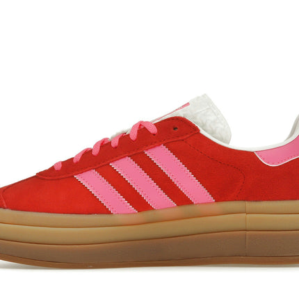 Adidas Gazelle Bold Collegiate Red Lucid Pink IH7496, profil intérieur