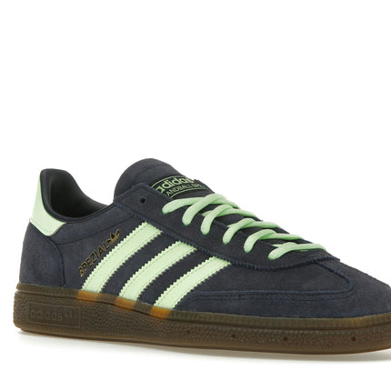 Adidas Handball Spezial Legend Ink Green Spark IH7497, trois-quarts avant extérieur