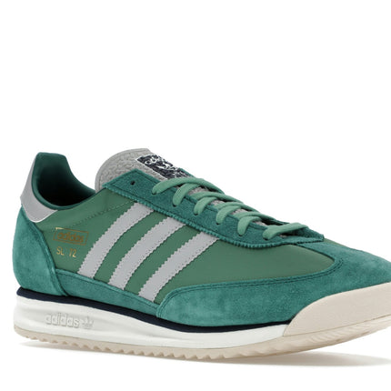 Adidas SL 72 RS Preloved Green Grey Collegiate Green IH8016, trois-quarts avant extérieur