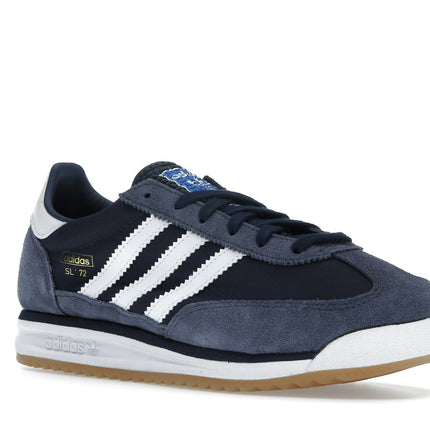 Adidas SL 72 RS Night Indigo Cloud White Shadow Navy IH8017, trois-quarts avant extérieur