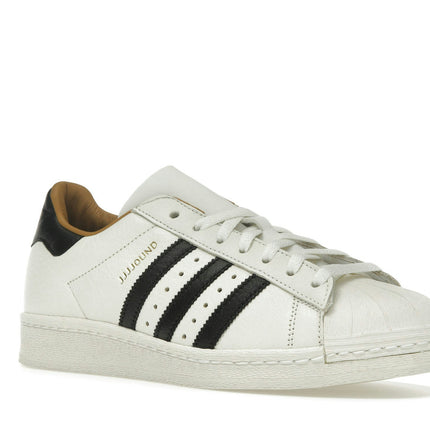 Adidas Superstar 82 JJJJound Off White Made In Germany IH8148, trois-quarts avant extérieur