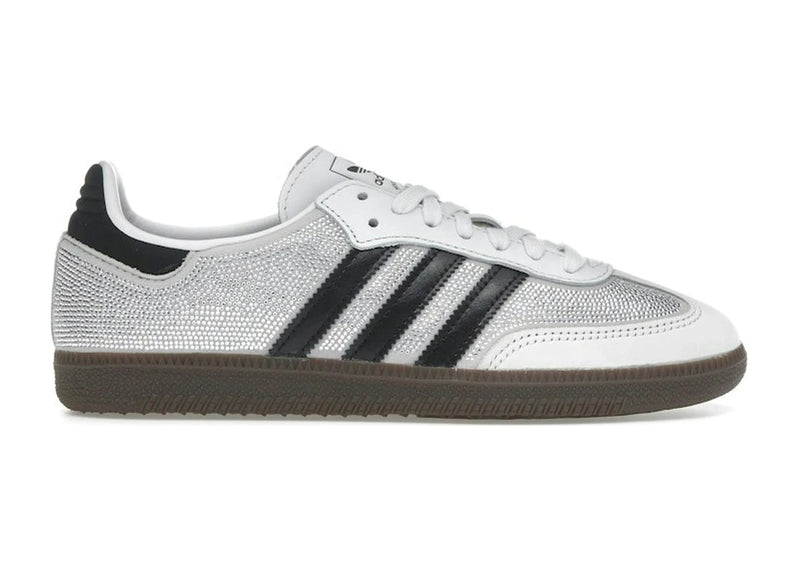 Adidas Samba OG Rhinestone Crystal White Silver