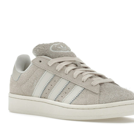 Adidas Campus 00s Wonder White Chalk White Core Black IH9863, trois-quarts avant extérieur