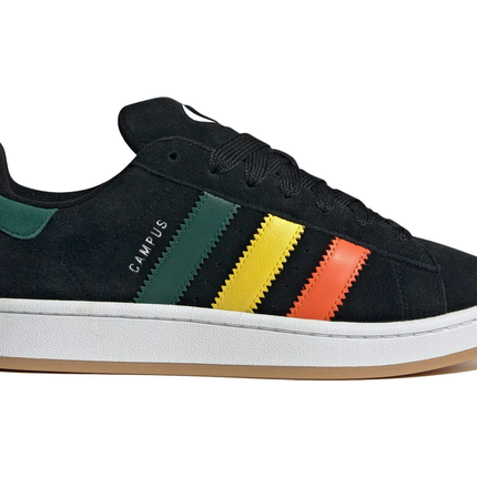 Adidas Campus 00s Core Black Yellow Orange II0035, vue principale