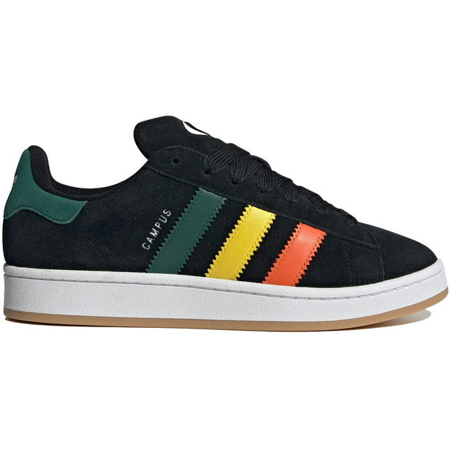 Adidas Campus 00s Core Black Yellow Orange II0035, vue principale