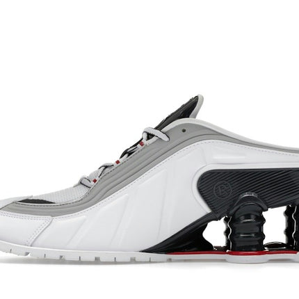 Nike Shox MR4 Mule Martine Rose Metallic Platinum Varsity Red IM5420-100, profil intérieur