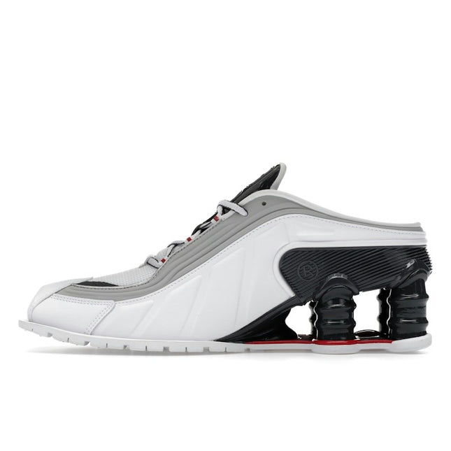Nike Shox MR4 Mule Martine Rose Metallic Platinum Varsity Red IM5420-100, profil intérieur