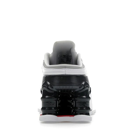 Nike Shox MR4 Mule Martine Rose Metallic Platinum Varsity Red IM5420-100, arrière