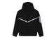 Nike Tech Fleece Reflective Full Zip Hoodie Black/White IM6537-010, vue principale
