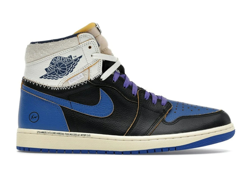 Air Jordan 1 Retro High OG SP Fragment x Union LA Sport Royal