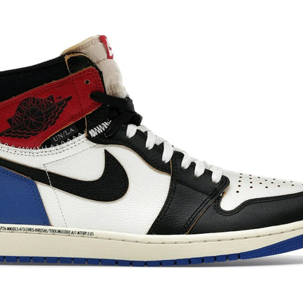 Air Jordan 1 Retro High OG SP Fragment x Union LA Varsity Red Sport Royal IO7847-002, vue principale