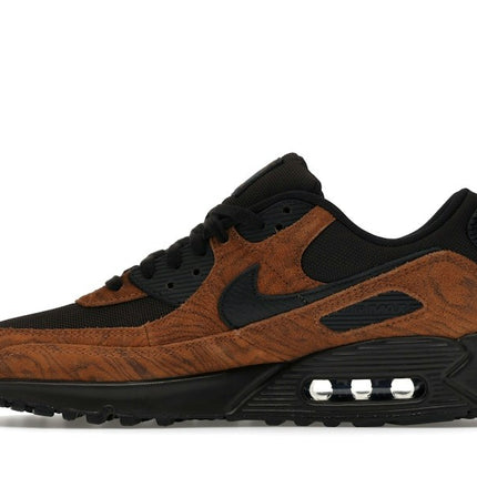 Nike Air Max 90 Premium Light British Tan Velvet Brown IQ0283-281, profil intérieur