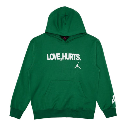 Air Jordan Fleece Love Hurts Jalen Hurts Hoodie Kelly Green IQ3758-366, vue principale