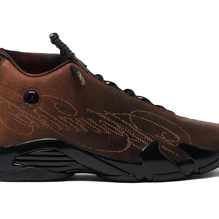 Air Jordan 14 Retro Mowalola Burnt Red IQ5708-001, vue principale