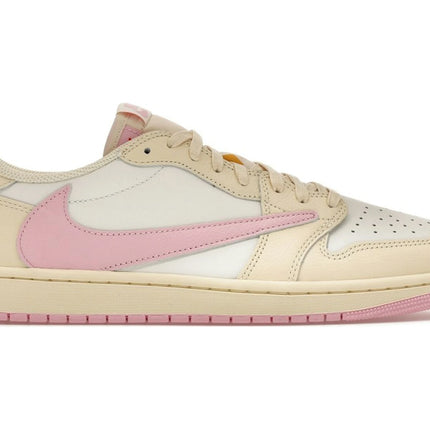 Air Jordan 1 Retro Low OG SP Travis Scott Shy Pink IQ7604-100, vue principale