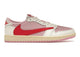 Air Jordan 1 Retro Low OG SP Travis Scott Sail Tropical Pink IQ7604-101, vue principale