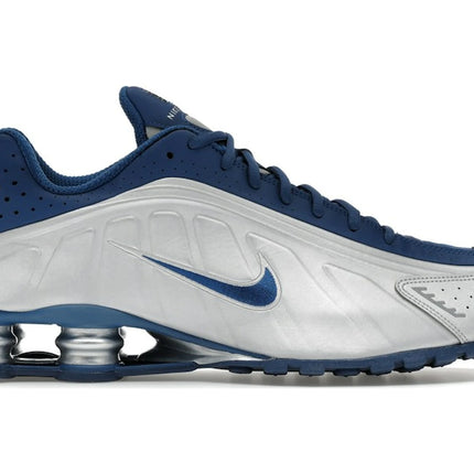Nike Shox R4 Court Blue Metallic Silver IQ9391-476, vue principale