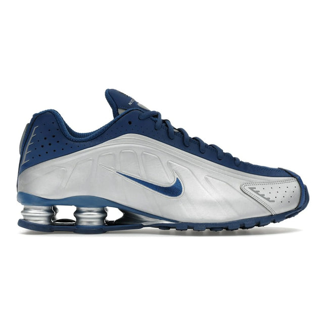 Nike Shox R4 Court Blue Metallic Silver IQ9391-476, vue principale