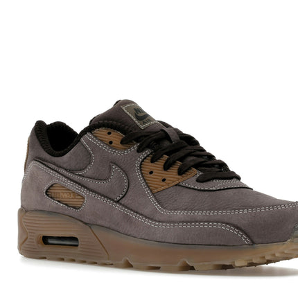 Nike Air Max 90 Shadow Brown IR1953-200, trois-quarts avant extérieur