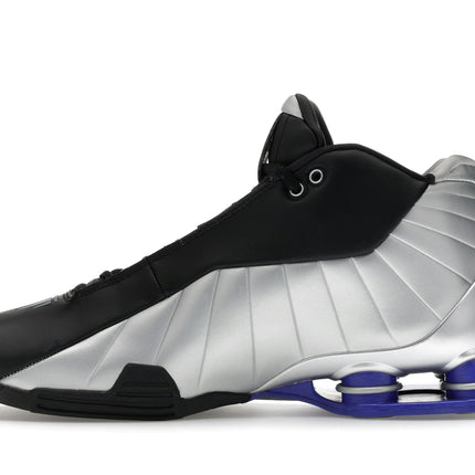 Nike Shox BB4 Black Silver Lapis (2026) IR1984-010, profil intérieur