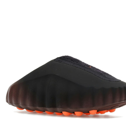 Nike Mind 001 Flyknit Slide Bronze Eclipse Total Orange IR2175-200, trois-quarts avant extérieur