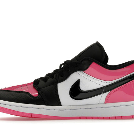 Air Jordan 1 Low SE Black Pinksicle Patent IV2446-684, profil intérieur
