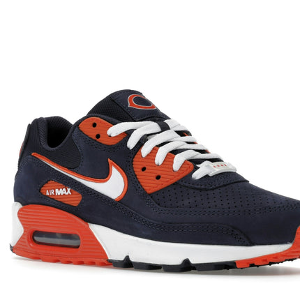 Nike Air Max 90 Chicago Bears IW1138-400, trois-quarts avant extérieur