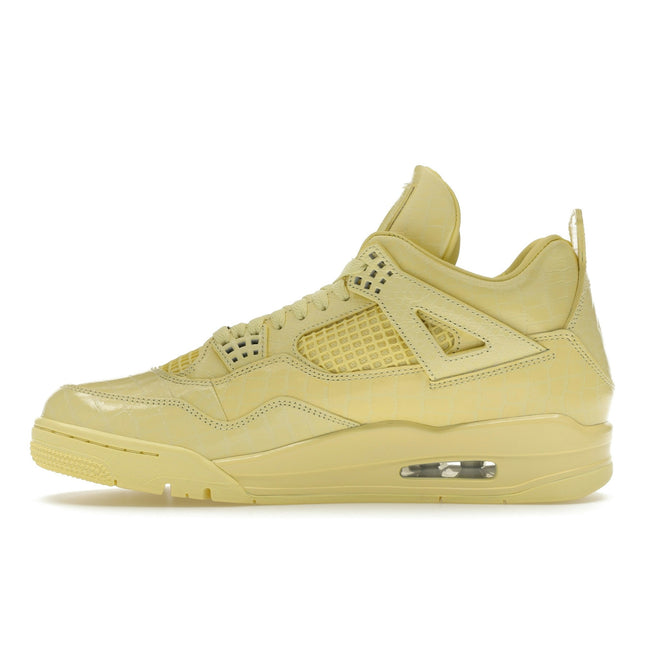 Air Jordan 4 Retro J Balvin Lemonade IW2872-700, profil intérieur