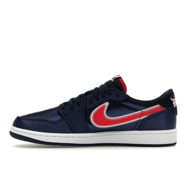 Air Jordan 1 Retro Low OG Howard University Bison IX8478-410, profil intérieur