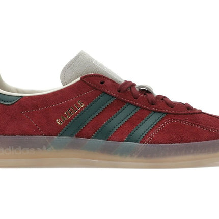 Adidas Gazelle Indoor Shadow Red Shadow Green JH5403, vue principale