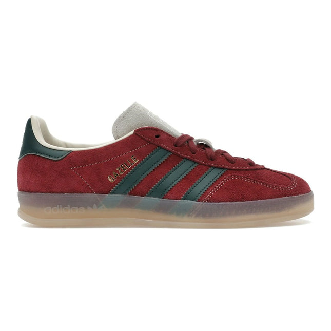 Adidas Gazelle Indoor Shadow Red Shadow Green JH5403, vue principale
