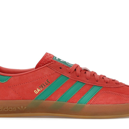 Adidas Gazelle Indoor Preloved Scarlet Court Green JH5407, vue principale