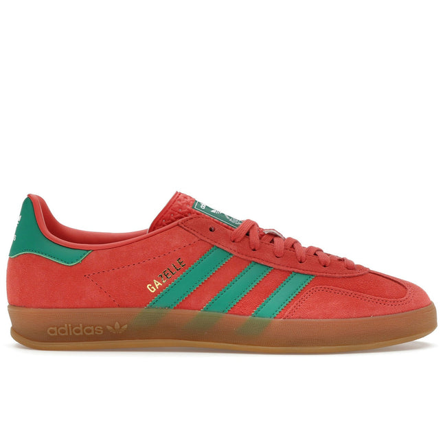 Adidas Gazelle Indoor Preloved Scarlet Court Green JH5407, vue principale