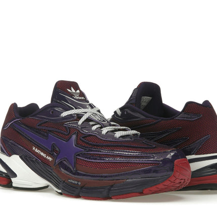 Adidas Orketro Bape Dark Purple JH6362, paire de trois-quarts avant
