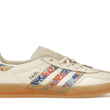 Adidas Gazelle Indoor Liberty London Floral Embroidery Stripes JH7370, vue principale
